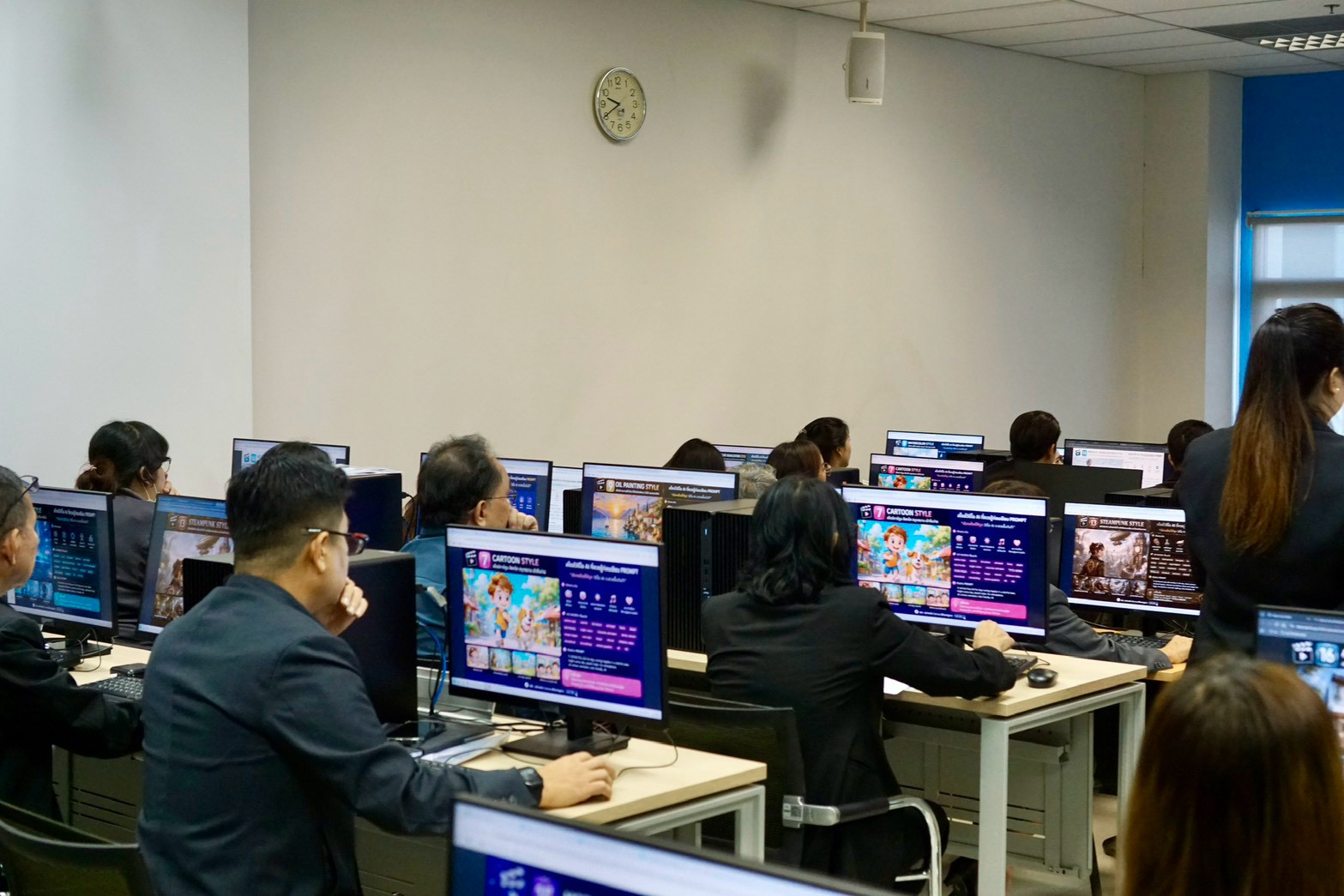 โครงการเชิงปฏิบัติการ เรื่อง การสร้างสื่อ Animation โดยใช้ Canva กับ AI รุ่นที่ 2 รูปที่ 47